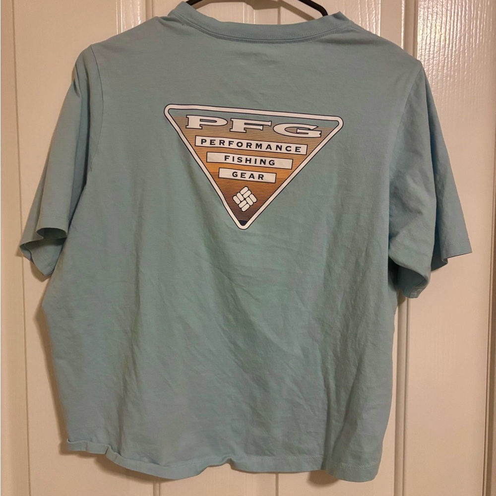 Columbia PFG Blue T-Shirt Women’s M